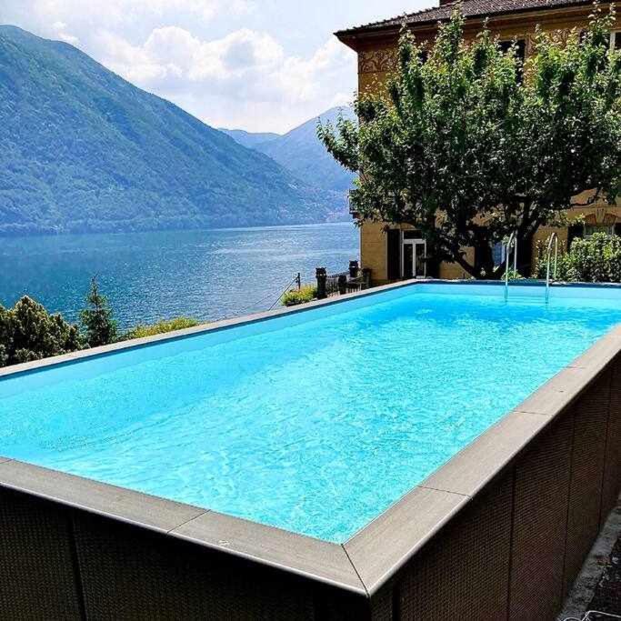 Villa Peroni Lake Como Classic With Swimming Pool Argegno Extérieur photo